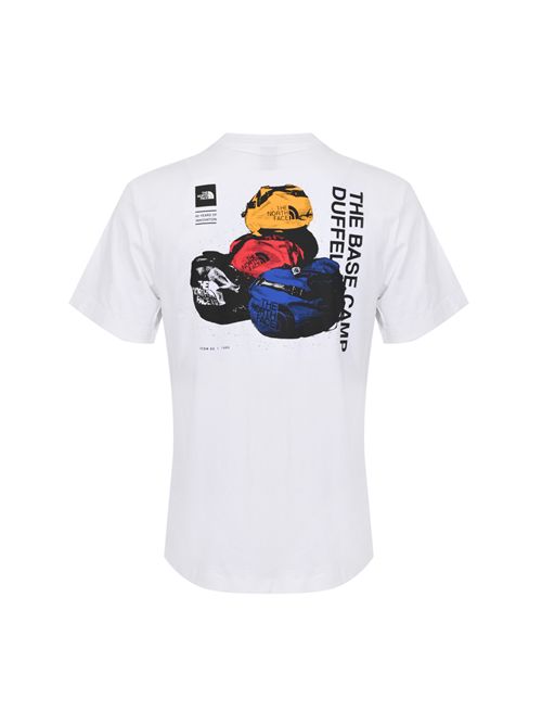 T-shirt BCD Celebration Relaxed in cotone con stampa White The North Face | NF0A8GAQFN41